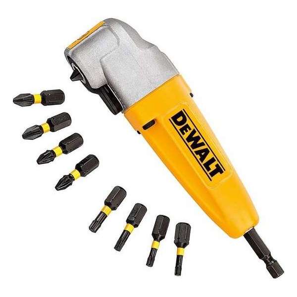 DeWalt DT71517T 9 delige Torsion bitset inclusief haakse bithouder