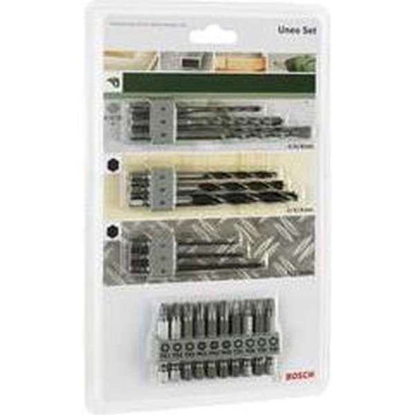 Bosch Uneo Accessoire Set - 19 delig - Geschikt voor Bosch Uneo boorhamer - SDS Quick