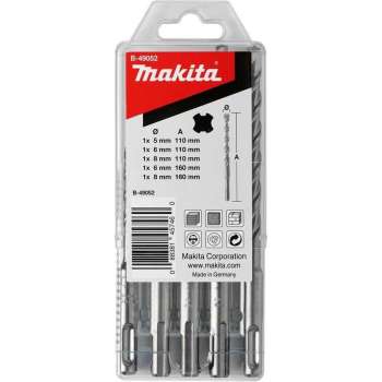 MAKITA Borenset B12332 - P2S - SDS-PLUS - 5+6+8+6+8