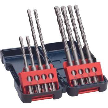 Bosch Tough Box Borenset - SDS-Plus - 8-delig