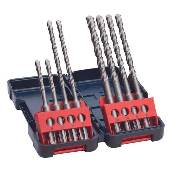 Bosch Tough Box Borenset - SDS-Plus - 8-delig