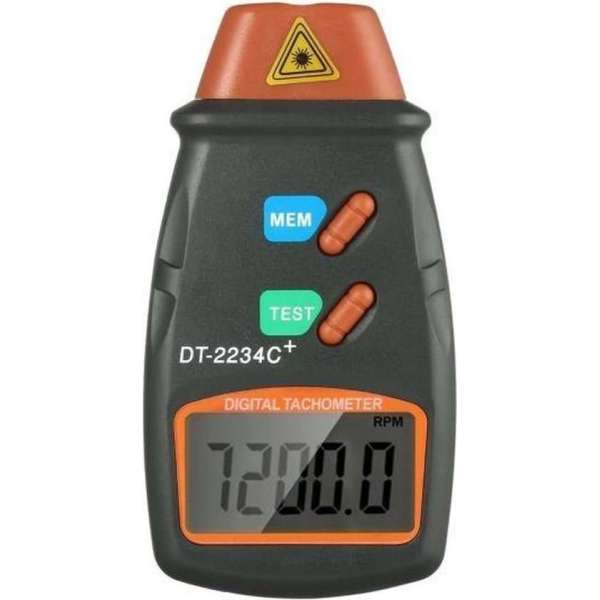 digitale tachometer toerental rpm meter