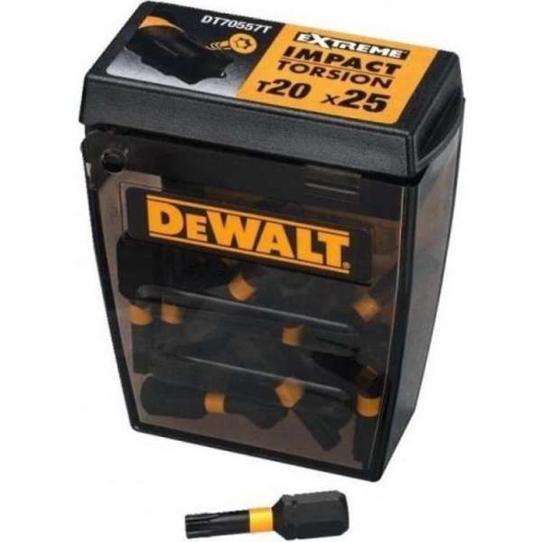 DeWalt DT70557T Impact schroefbits - Torsion - T20 x 25mm (25st)