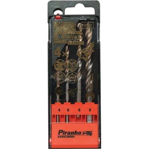 Piranha Innovation betonboren cassette, 4 stuks X58681