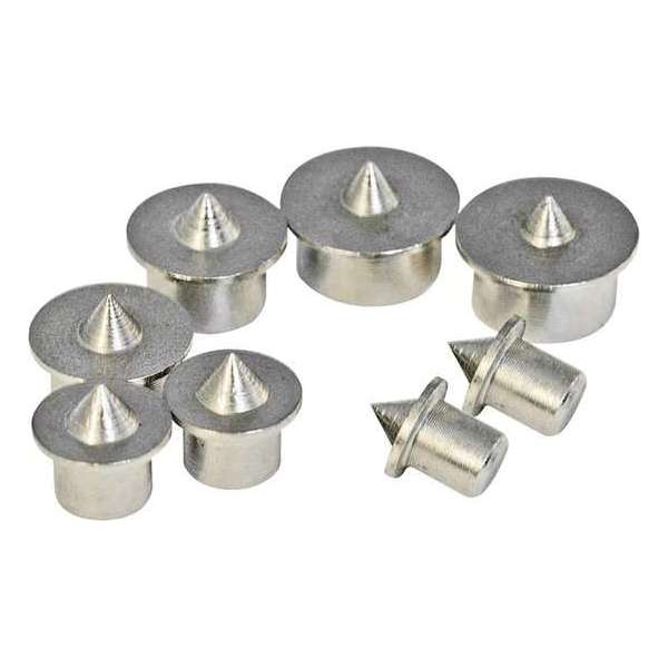 Silverline Centreerpunt Set 6 t/m 12 mm. - 8 Delig