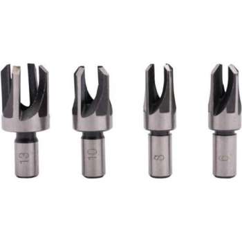 Topgear Proppenboor Set - 6, 8, 10 & 13 mm. - 4 stuks