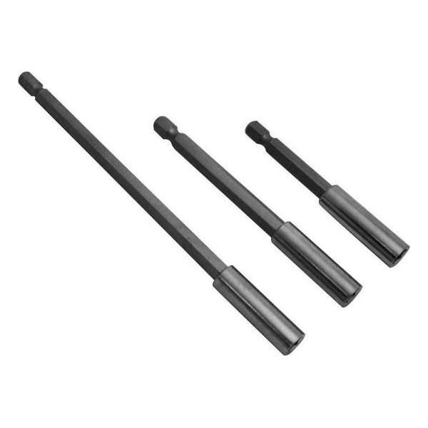 H&G Lange Bit houders - 75,100,150 mm - Set van 3