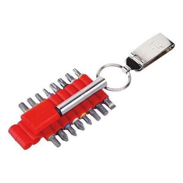 Würth Bitset met riemclip