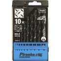 Piranha HSS metaalboren cassette, 10 stuks 1 - 10mm X56030