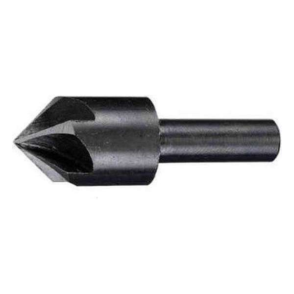 Verzinkboor/Ruimer 12 mm HSS 90 Graden Gedraaid. GRAPHITE