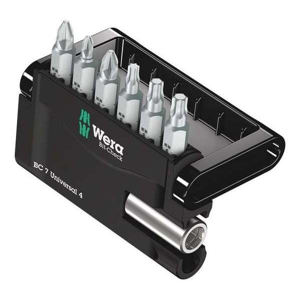 Wera 5135810001 Mini-check 7-delige bitset in cassette