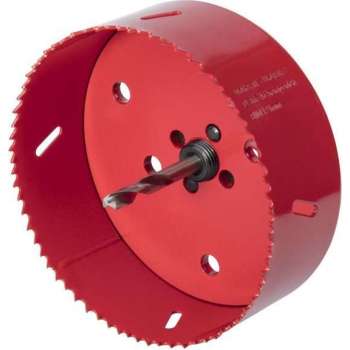 vidaXL Gatenzaag 152 mm bimetaal rood 5498000  VDXL_422082