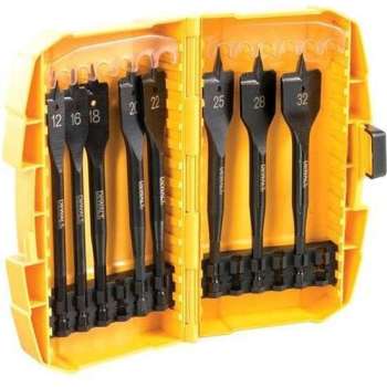 DeWalt DT7943B 8 delige speedboren set in cassette