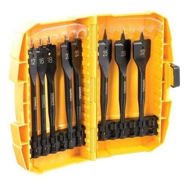 DeWalt DT7943B 8 delige speedboren set in cassette