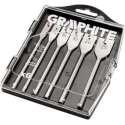 GRAPHITE Speedboren - Vlinderborenset - Vlinderboor - Houtboor - Houtborenset - 6 delig 57H211