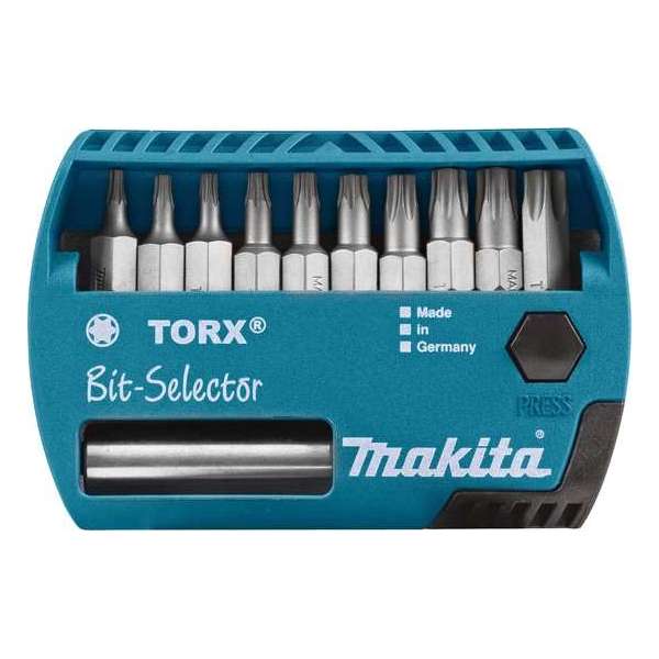 Makita P-53768 Schroefbitset 11-dlg TORX