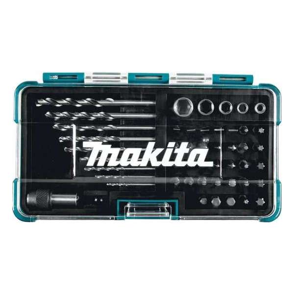 Makita B-36192 Schroefbits- boor- en dopsleutelset 48 delig