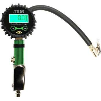 JBM Tools | pneumatische luchtpomp met digitale manometer|Bandenpomp|Auto|