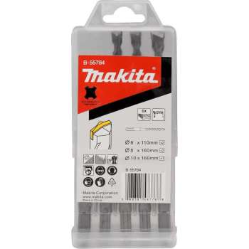 Makita B-55784 PBS: borenset 5-delig SDS-PLUS