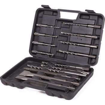 Hofftech Boren en Beitels SDS Plus / SDS+ Set (14 Delig)