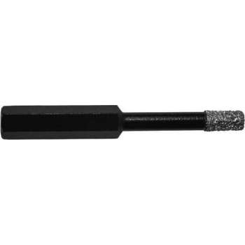 Tegelboor 8mm droog - BlackPower - HEX