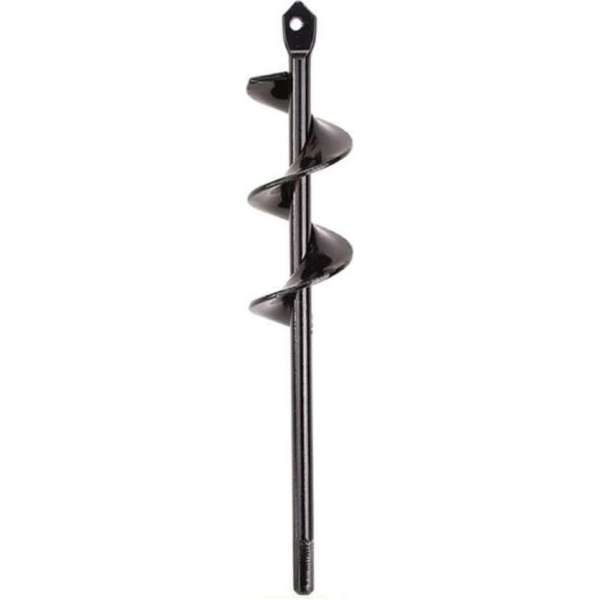 WiseGoods Bloembollen Grondboor - Bollenplanter met Steel - Bollenpoter - Boormachine Bit - Tuin Spiraalboor - 4 x 22 cm