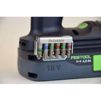 Stickbit magnetische bit en schroeven houder versie Festool TID 18 en T18 +3