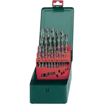 Metabo 627154000 25 delige metaalborenset in cassette