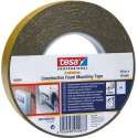 Tesa 62934 PE-Schuimtape - Dubbelzijdig - Constructie - Zwart - 19mm x 10m