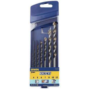 Irwin Borenset Multi/Accu 7-delig 4/5/6/7/8/10/12 mm 10501940