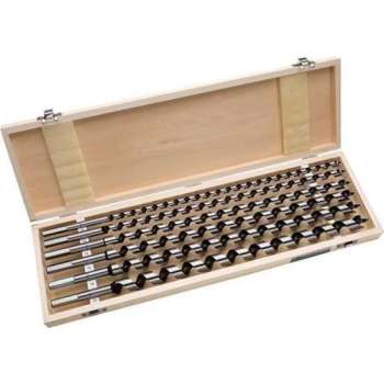 HiKOKI 781995 6-delige Slangenboor set in houten cassette - 10-20mm