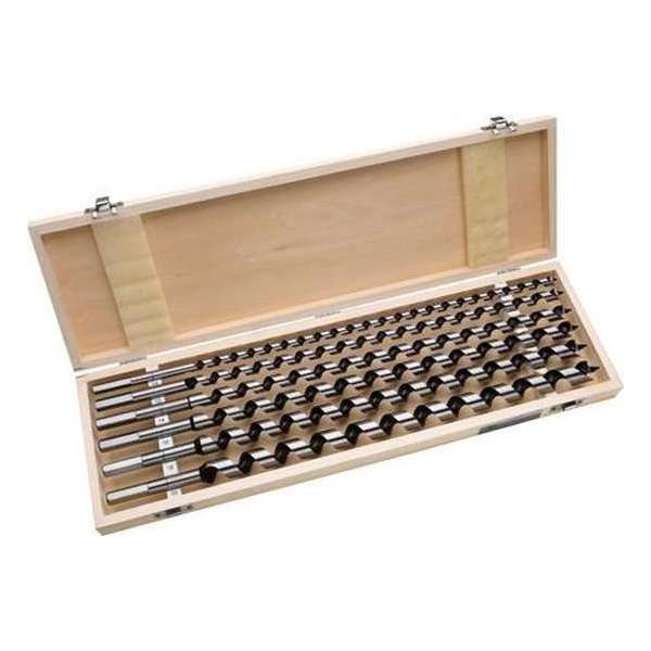 HiKOKI 781995 6-delige Slangenboor set in houten cassette - 10-20mm