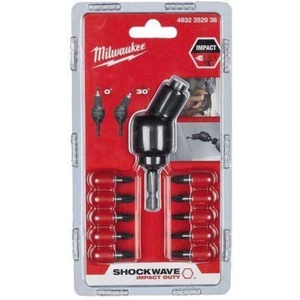 Milwaukee 4932352938 / 4932459781 11 Delige bitset in cassette