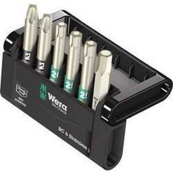 WERA Bit-Check 6 Stainless 1 SB bit-assortiment