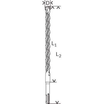 Bosch - Hamerboren SDS-plus-5 8 x 550 x 615 mm