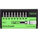 Reca Bittenset Drywall 10-dlg