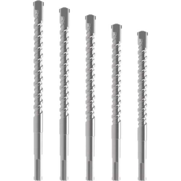 5-delige SDS+ boorset - SDS-Plus - 4, 5, 6, 8 & 10mm x 110mm - Professioneel