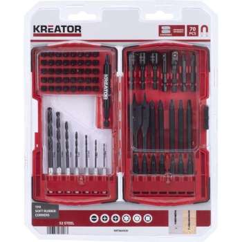 Kreator KRT064920  Boorset - 70 stuks