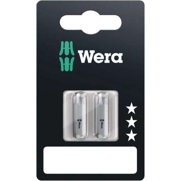 Wera 867/1 Z SB SiS 05073317001 Torx-bit T 40 Gereedschapsstaal Gelegeerd, Taai D 6.3 2 stuk(s)