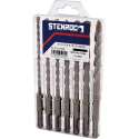 Stenroc SDS-PLUS Set - 7 delig / 5-10-12 + 2 St. 6-8x160 mm