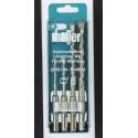 Heller Bionic 16490 0 Carbide Hamerboorset 4-delig 5 mm, 6 mm, 8 mm, 10 mm SDS-Plus 1 set(s)