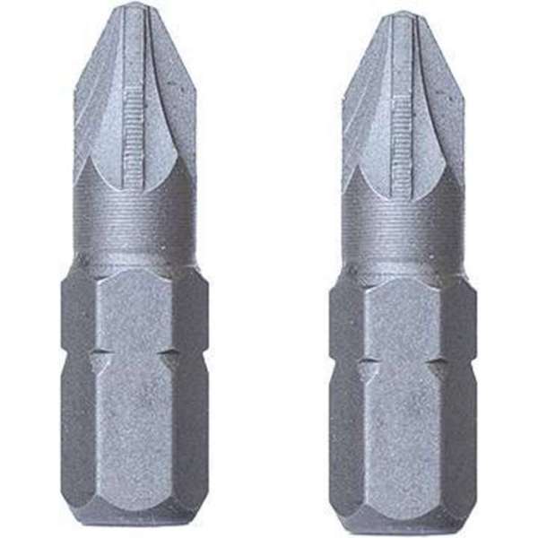 Wovar Pozidrive Bits PZ-2 25 mm - 2 Stuks