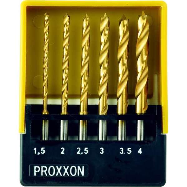 Proxxon - Hss Spiraalborenset 6-dlg. (Pr28876)