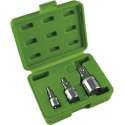 JBM Tools | SET VAN 6 MAGNETIC ADAPTORS MATEN: 1/4", 3/8", 1/2"