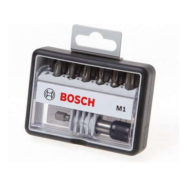 Bosch - 12+1-delige Robust Line bitset M Extra Hard 25 mm, 12+1-delig