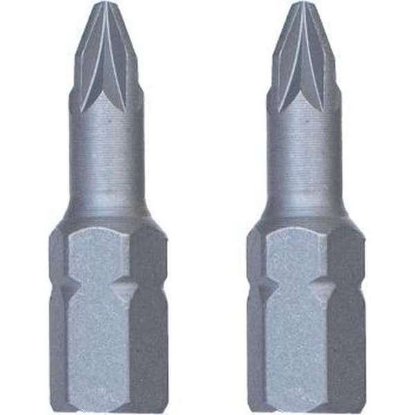 Wovar Pozidrive Bits PZ-1 25 mm - 2 Stuks