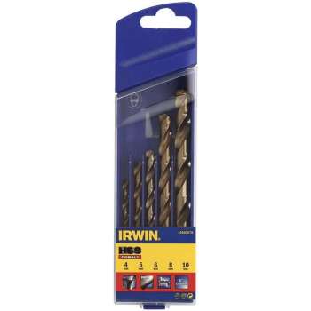 Irwin HSS Cobalt borenset 5-delig 4/5/6/8/10 mm 10502570