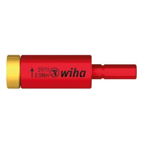 Wiha 29701280 Moment easyTorque adapter electric voor slimBits en slimVario houder - 2,8 Nm