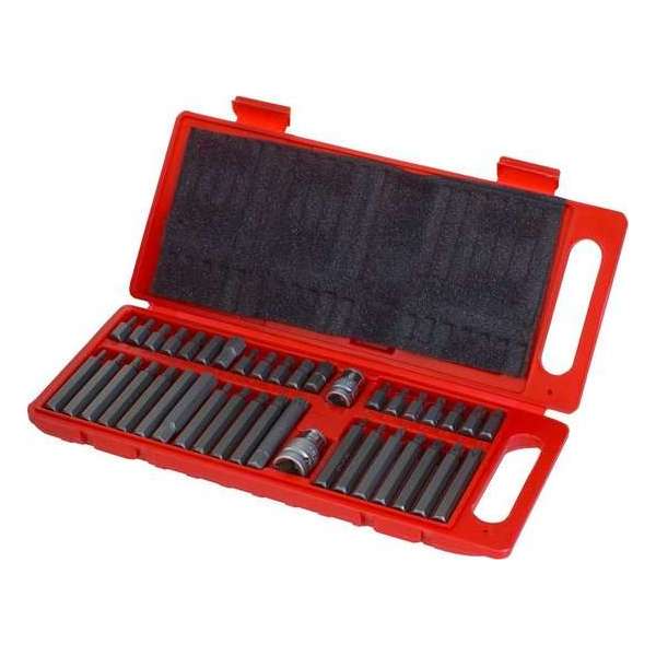 Onex 40-delige Inbus Torx en Spline Bit Set - in Koffer