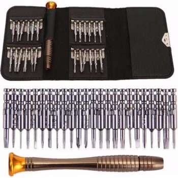 LOUZIR  Universele 25 in 1Tool Kit- Reparatie -Bitset- geschikt voor smartphone en Playstation